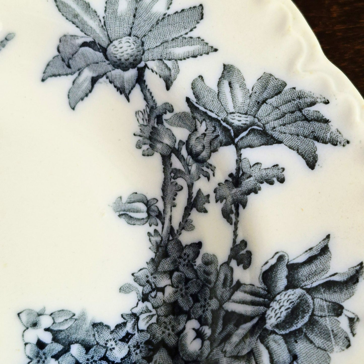 Johnson Brothers "Clifton" Rimmed Soup Bowl, England