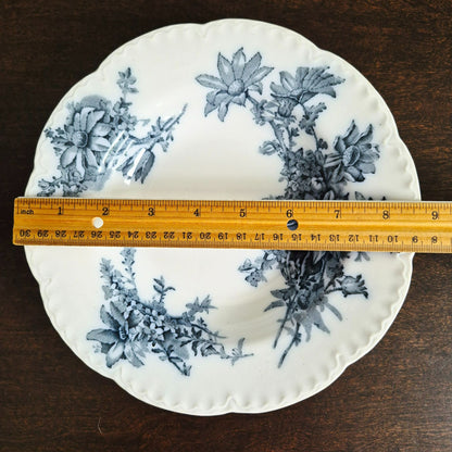 Johnson Brothers "Clifton" Rimmed Soup Bowl, England