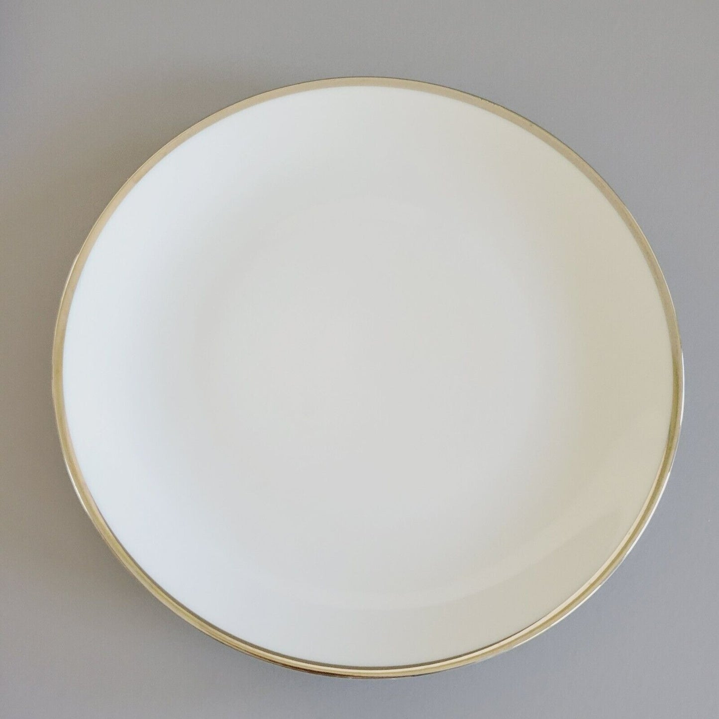 Johann Haviland Wedding Ring Salad Plate, Set of 2, Platinum Trim