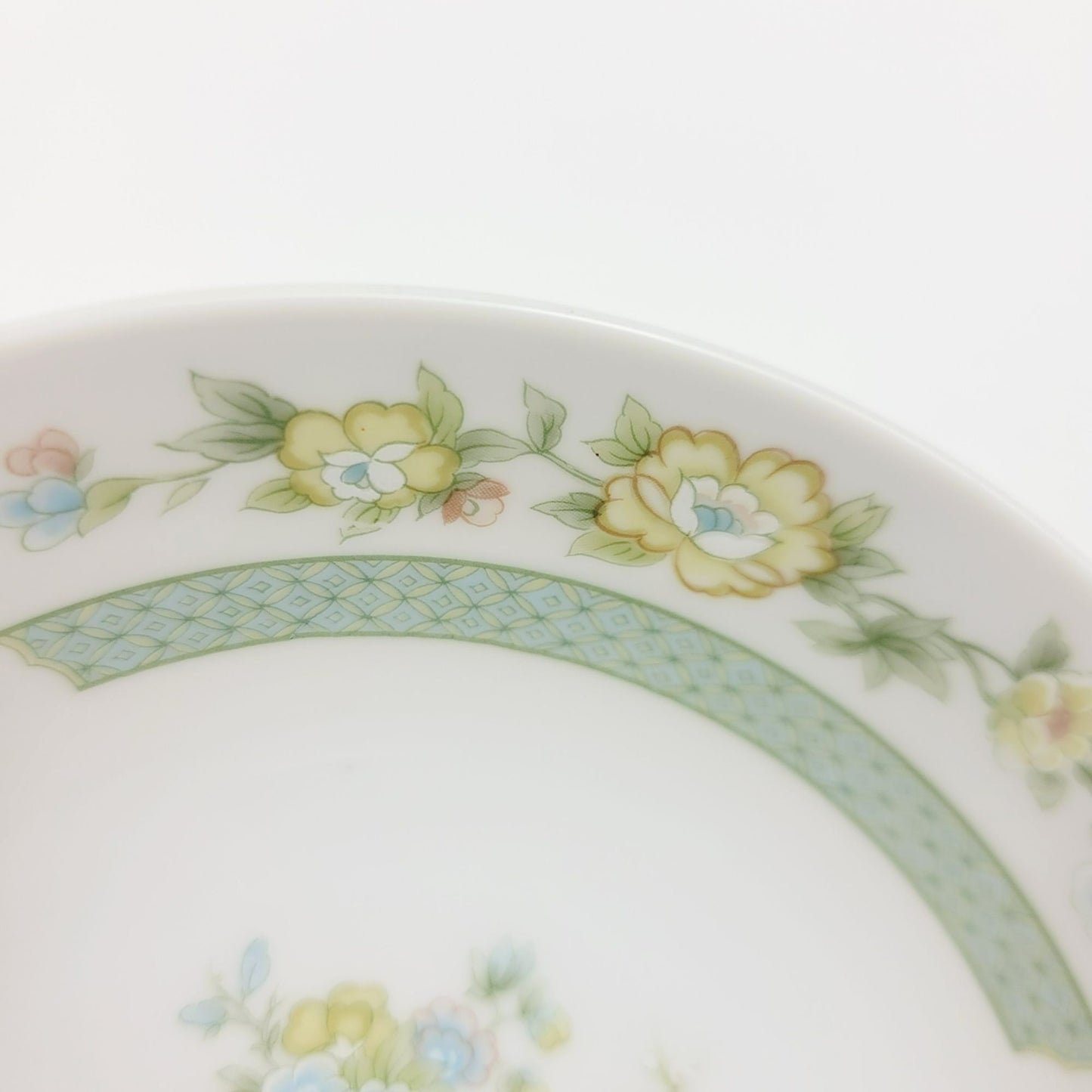 Fashion Royale Ashley Dessert Bowl Set of 2, Shabby Chic Floral, Japan Made