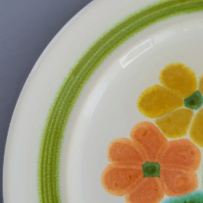 Franciscan Floral Salad Plate, Set of 2, c.1970s USA