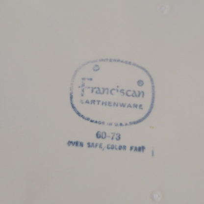 Franciscan Floral Salad Plate, Set of 2, c.1970s USA