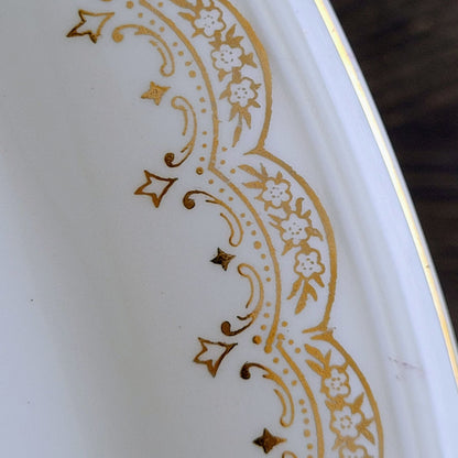 Edwin Knowles Priscilla 11" Oval Serving Platter, c.1940s USA Made