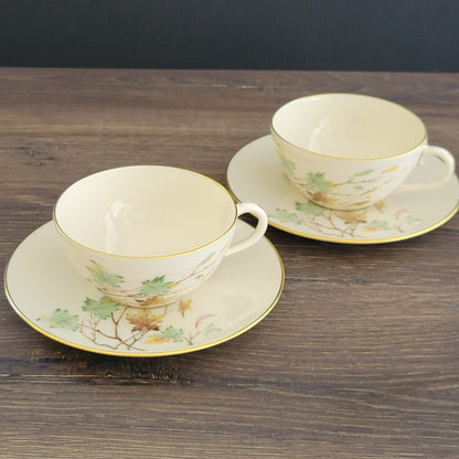 Lenox Westwind Teacup & Saucer, 2 Sets, USA Made