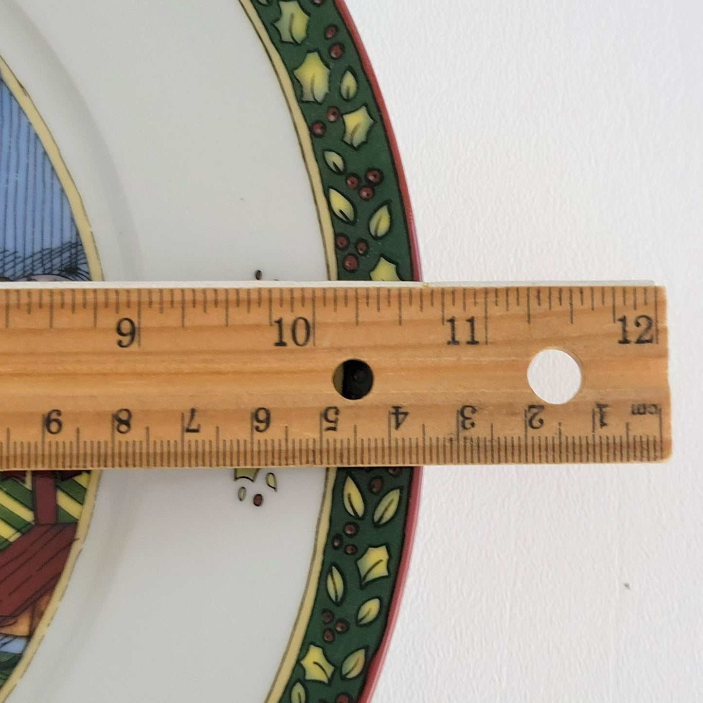 Portmeirion Christmas Story Dinner Plate, The Night Before Christmas