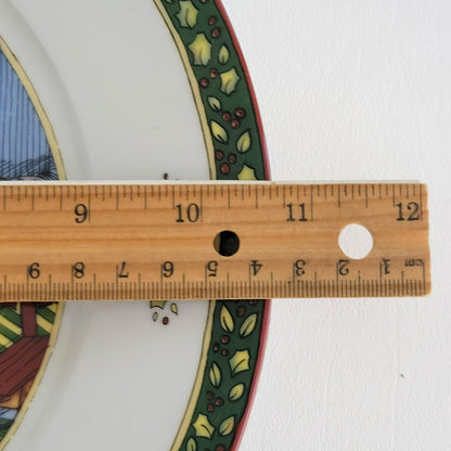 Portmeirion Christmas Story Dinner Plate, The Night Before Christmas