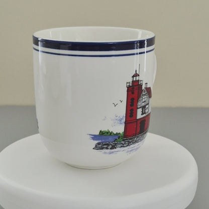 Libbey Lighthouse Coffee Mug, Set of 2