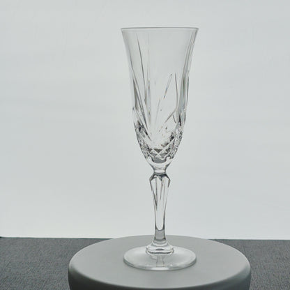 Cristal de Flandre "Salzburg" Crystal Fluted Champagne Set, Made in France