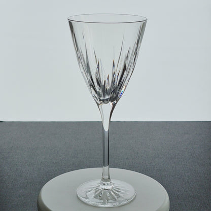 Mikasa "High Point" Crystal Goblet Set of 2, c.1999-2004 Japan
