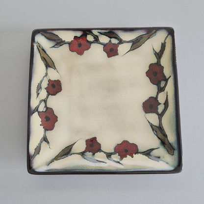 Mikasa "Desert Bloom" Square Bread Plate, Set of 2, c.2009-13
