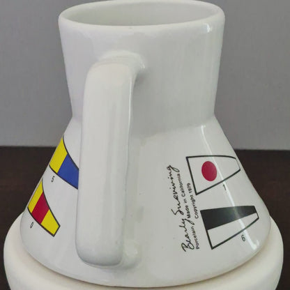 Feltman Langer "Bearly Surviving" Novelty Mug, c.1979 California USA