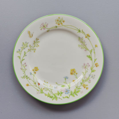 Noritake "Reverie" Bread Plate Set of 4, c.1974-86 Japan