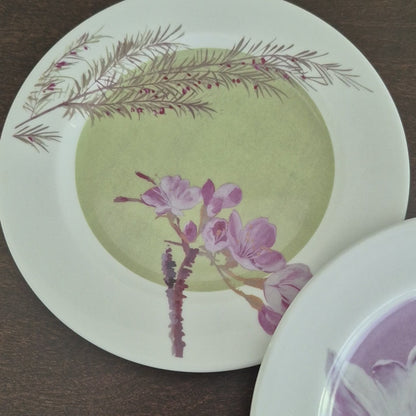Marshall Fields & Isabelle De Borchgrave Botanical Salad Plate Set