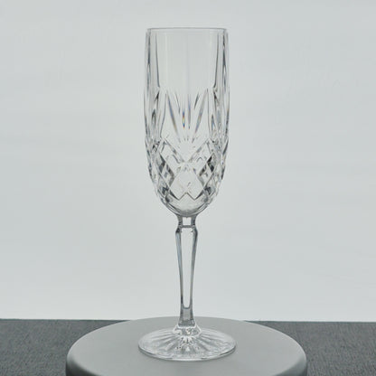 Cristal D'Arques "Provence" Crystal Fluted Champagne Set, Made in France