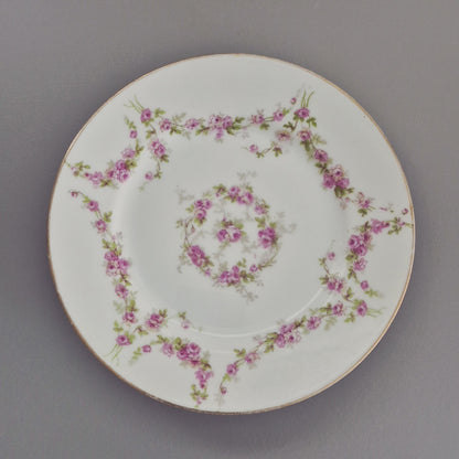 Bernardaud Floral & Swag Bread Plate, Set of 2, Made in France