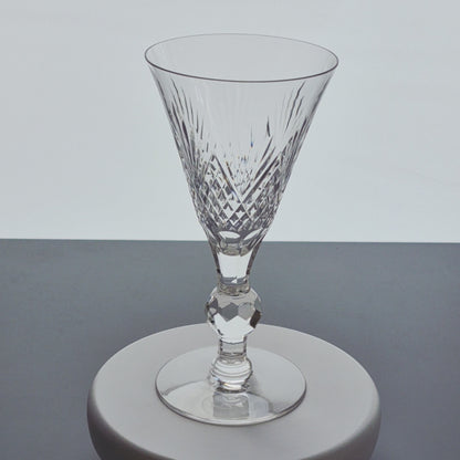 Seneca Crystal Goblet Set, USA Made