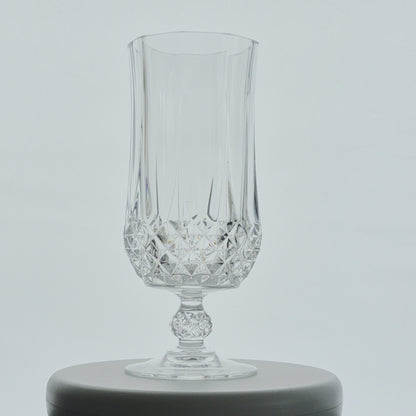 Cristal D'Arques "Longchamp" Iced Tea Glass, Set of 2, France c.1978-