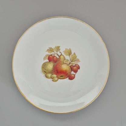 Bareuther Pear & Grape Dinner Plates, c.1970-90s Germany