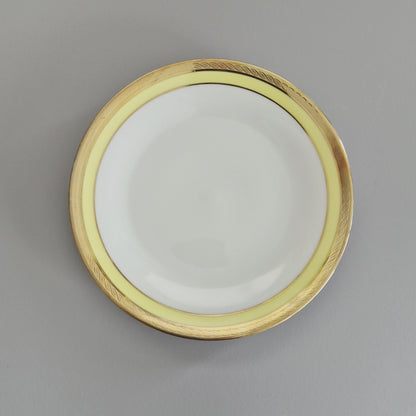 Richard Ginori "Palermo Yellow" Bread Plate, Set of 2 Italy c.1960-70s
