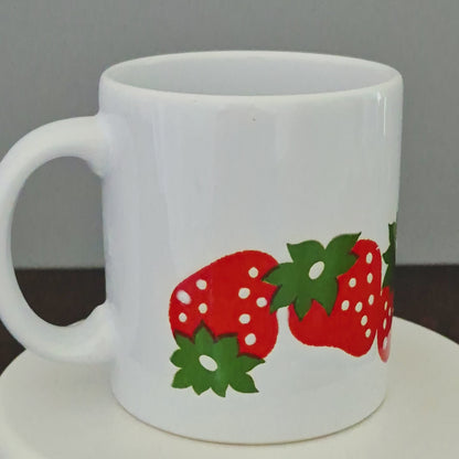 Waechtersbach Strawberry Coffee Mug, Made in West Germany