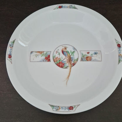 Royal Rochester "Golden Pheasant" 9" Pie Baking Plate, USA Made