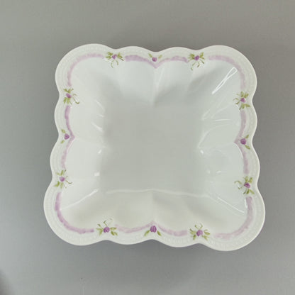 Hutschenreuther "Viktoria" Square Serving Bowl, c.1990s Germany