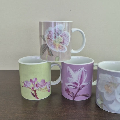 Marshall Fields & Isabelle De Borchgrave Botanical Mug Set