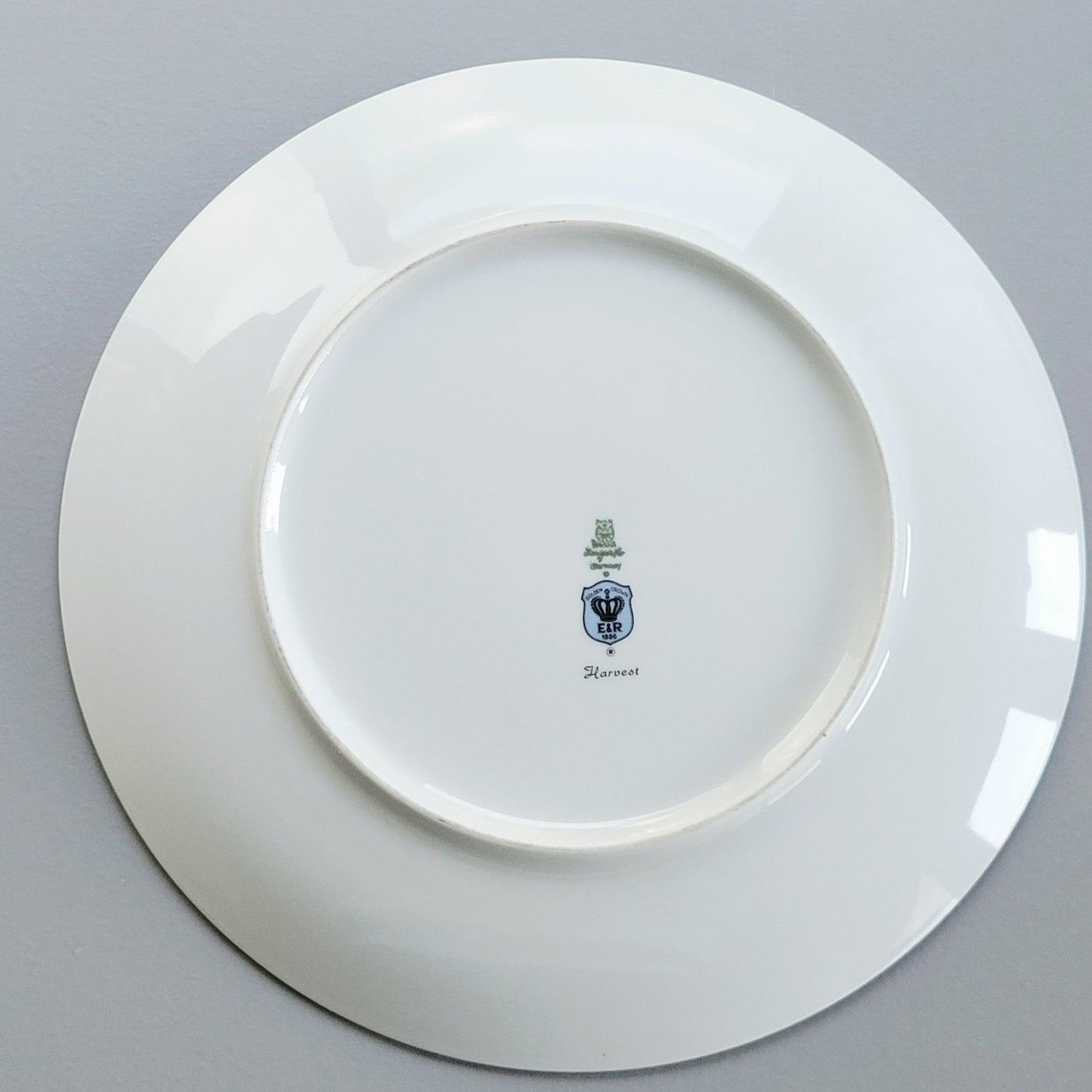 PM Jaeger & Co. Harvest Dinner Plate, Red Apple & Berry, c.1950-60 Bavaria Germany