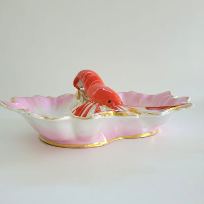 Vintage Victorian Lobster Serving Dish