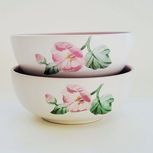 Pfaltzgraff Cape May Cereal Bowls, Set of 2, Stoneware, c.1998-2001 USA Made
