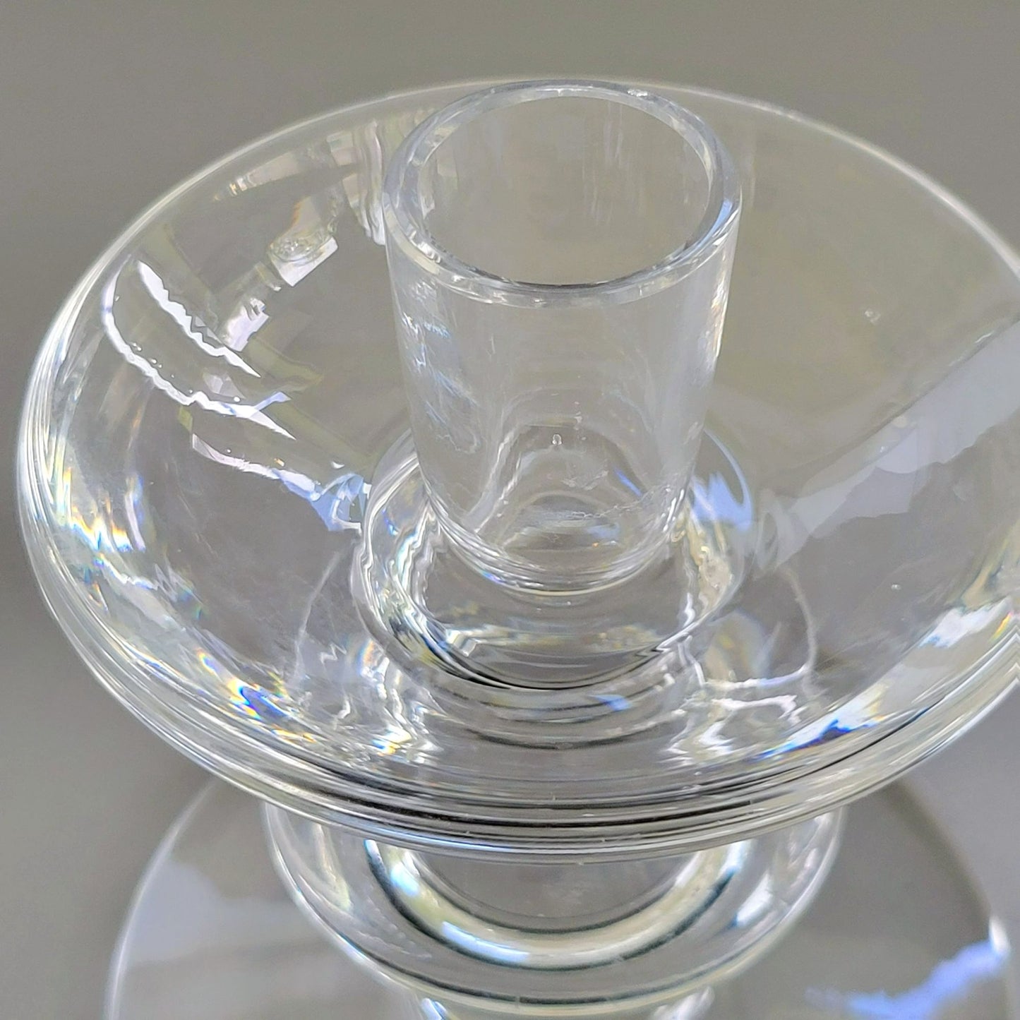 Val St. Lampert State Plain 5" Candlestick Holder
