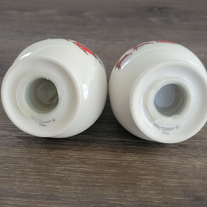 Pfaltzgraff Snow Village Salt & Pepper Shaker, c.1990s