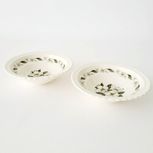 Steubenville Monticello Dessert Bowl Set of 2, c.1940s USA