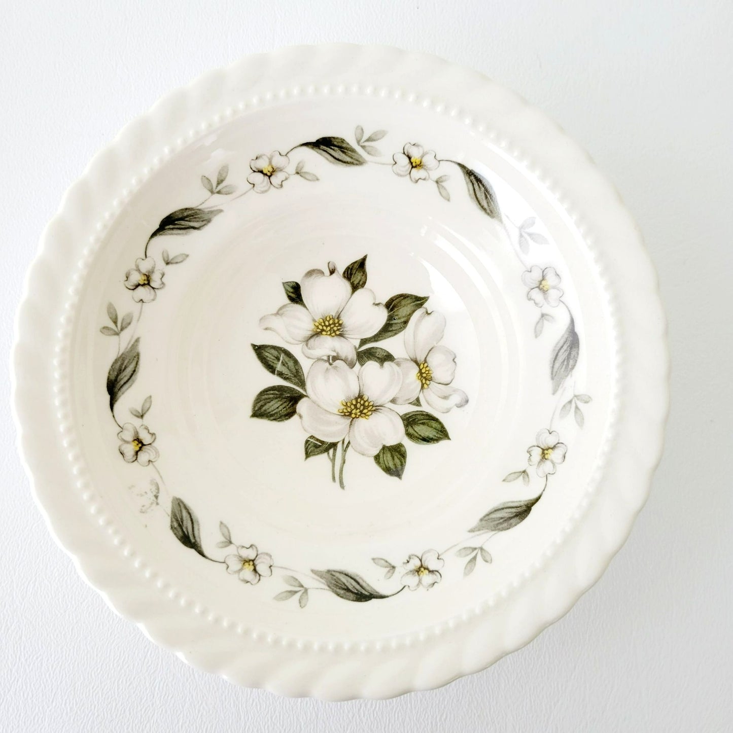 Steubenville Monticello Dessert Bowl Set of 2, c.1940s USA