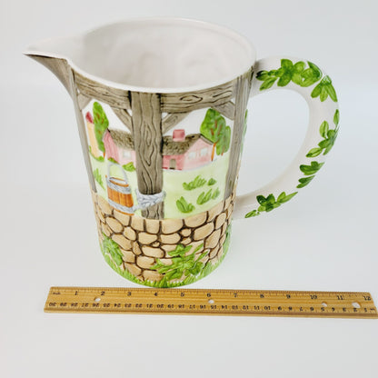 Johnson Brothers Friendly Village Figural 8" Water Pitcher