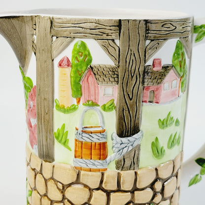 Johnson Brothers Friendly Village Figural 8" Water Pitcher