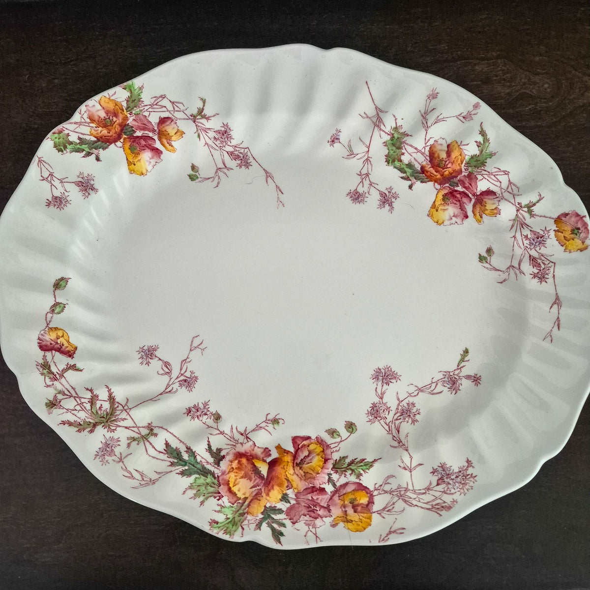 Royal Doulton Sherborne 15" Oval Platter, c.1938-61 England