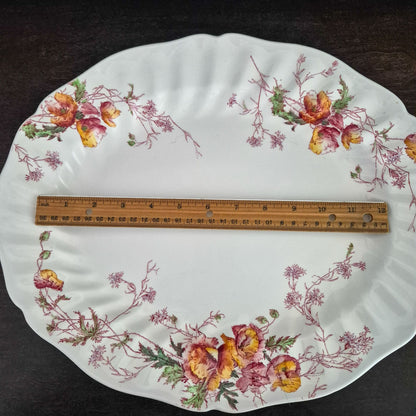 Royal Doulton Sherborne 15" Oval Platter, c.1938-61 England