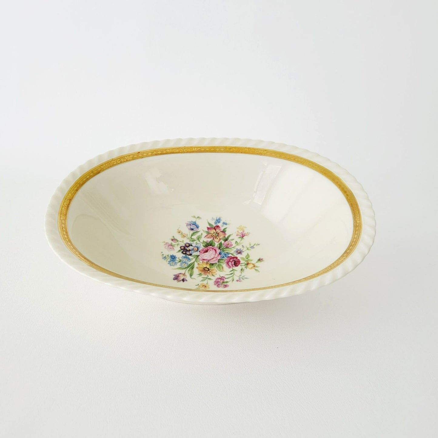 K&A Krautheim  La Marquise Oval Vegetable Serving Bowl, Selb Bavaria Germany