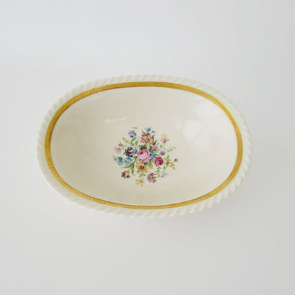 K&A Krautheim  La Marquise Oval Vegetable Serving Bowl, Selb Bavaria Germany