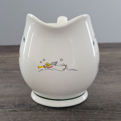 Pfaltzgraff Snow Village Gravy Boat Pitcher, USA c.1990s