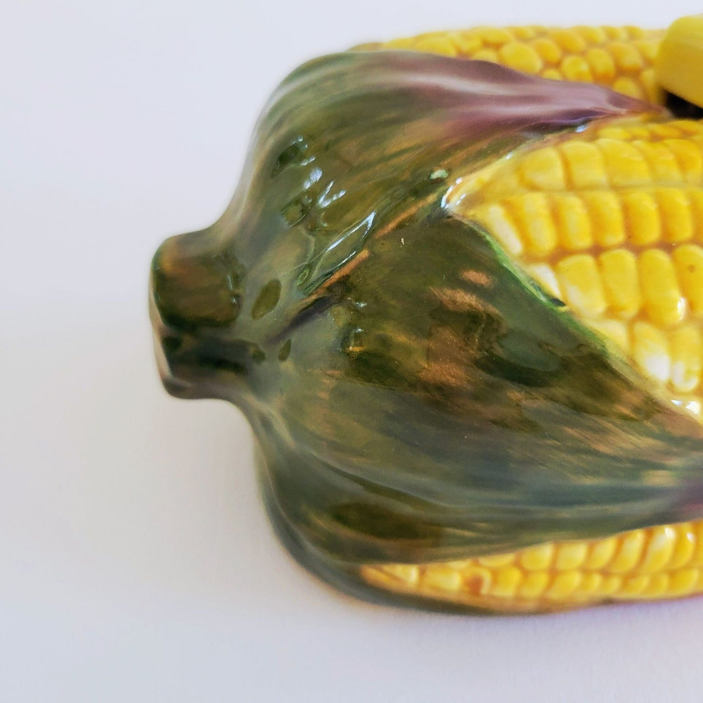 Department 56 Harvest Corn-On-The-Cob Butter Dish With Lid