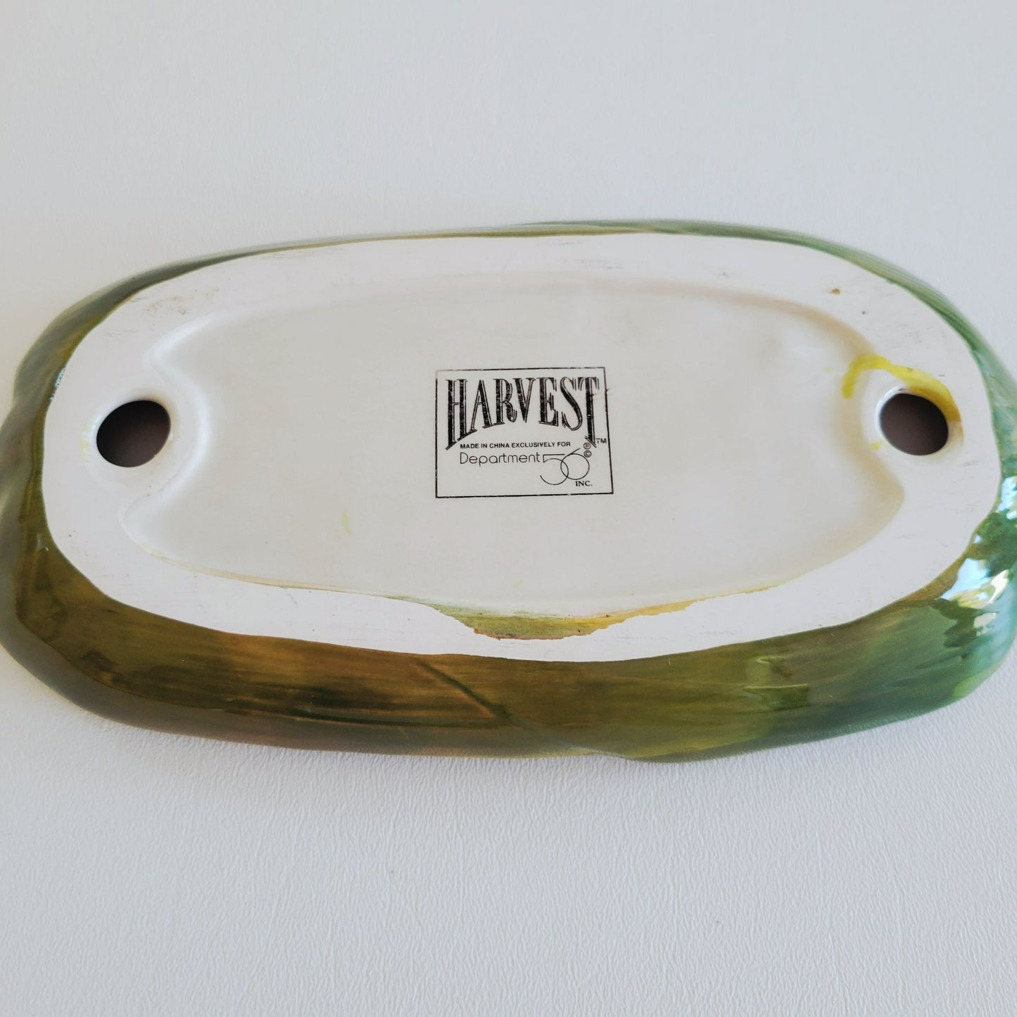 Department 56 Harvest Corn-On-The-Cob Butter Dish With Lid