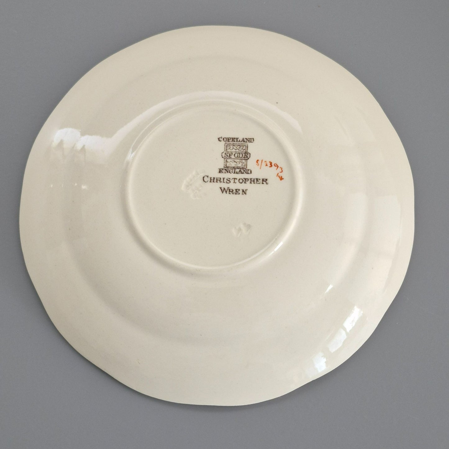 Spode "Christopher Wren" Saucer, Set of 2, Made in England