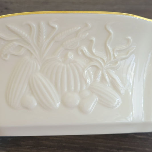 Lenox Harvest Centerpiece Serving Bowl, c.1980s USA