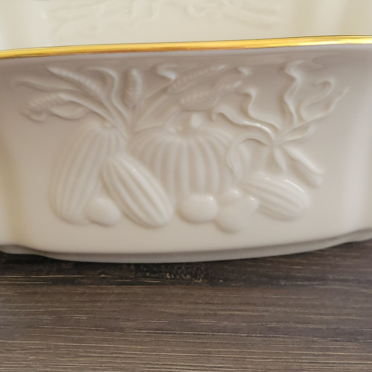 Lenox Harvest Centerpiece Serving Bowl, c.1980s USA
