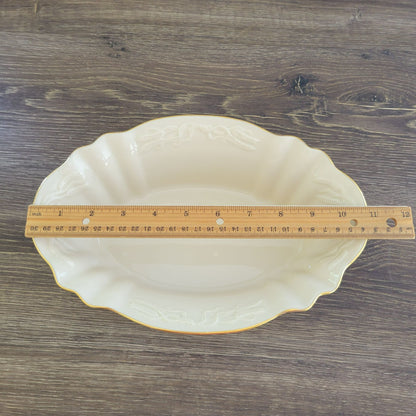 Lenox Harvest Centerpiece Serving Bowl, c.1980s USA