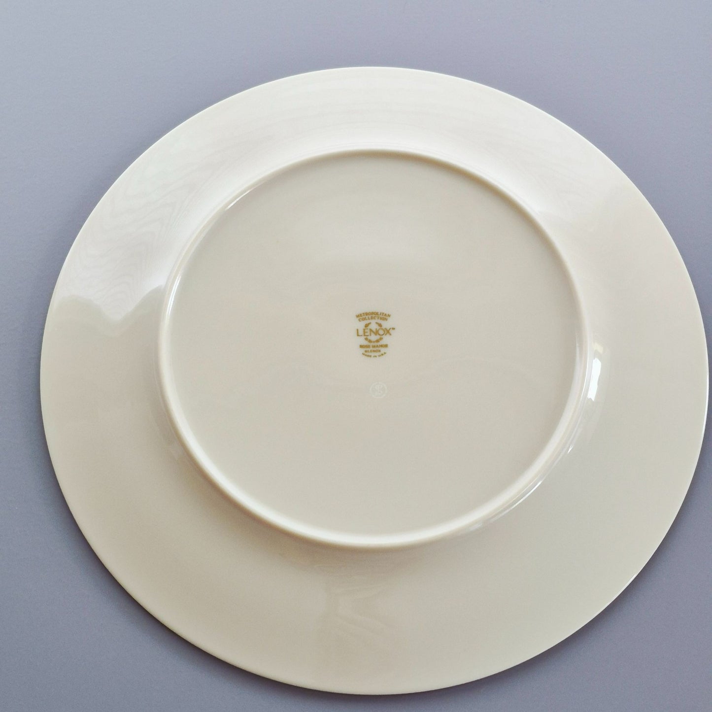 Lenox "Rose Manor Pink" Dinner Plate Set of 2, c.1985-99 USA