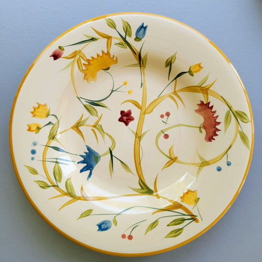 American Simplicity Floral Salad Plate Set of 2 by Home