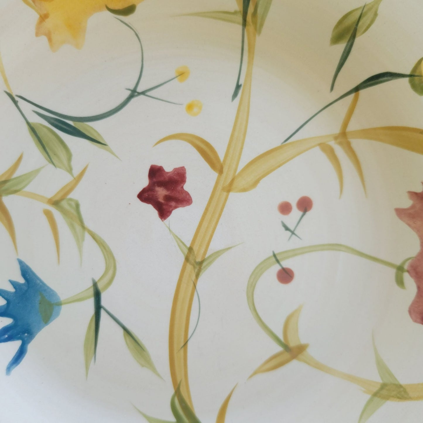 American Simplicity Floral Salad Plate Set of 2 by Home